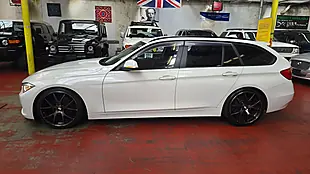 Used 2014 BMW 3 Series Se Touring White - Interior and Exterior details 16