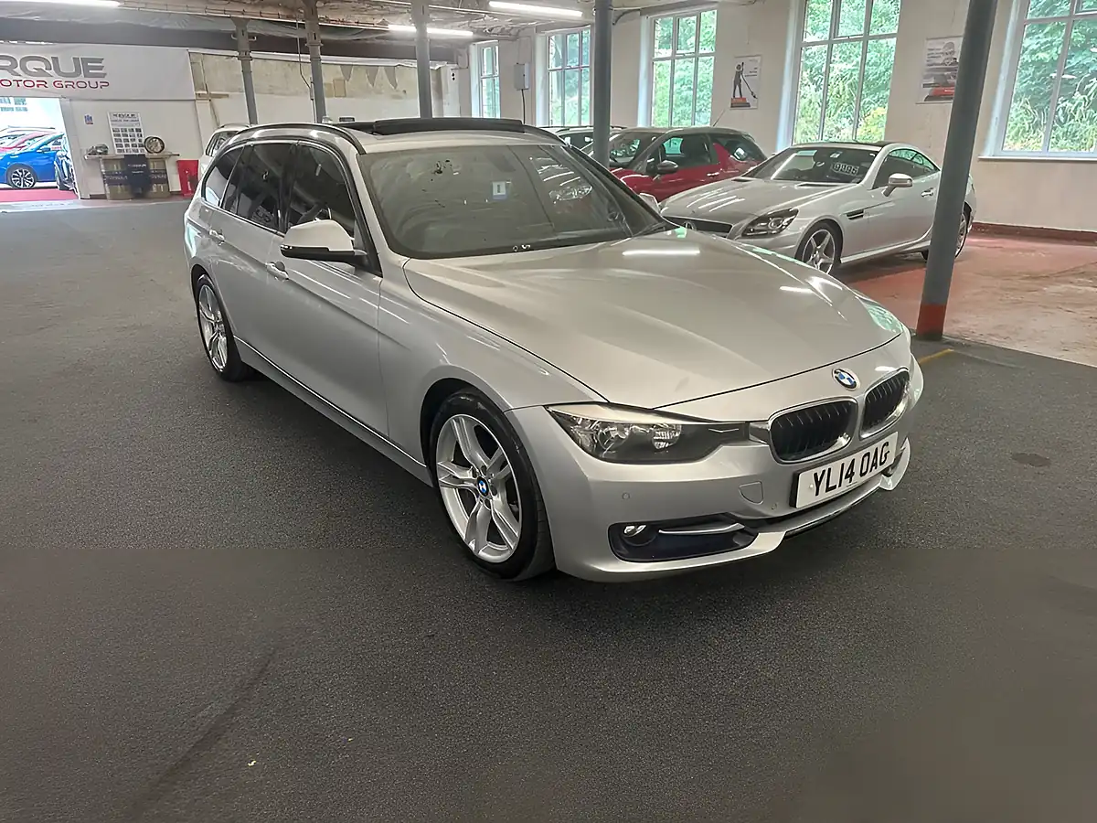 Used 2014 BMW 3 Series Sport Touring Silver - Interior and Exterior details 3