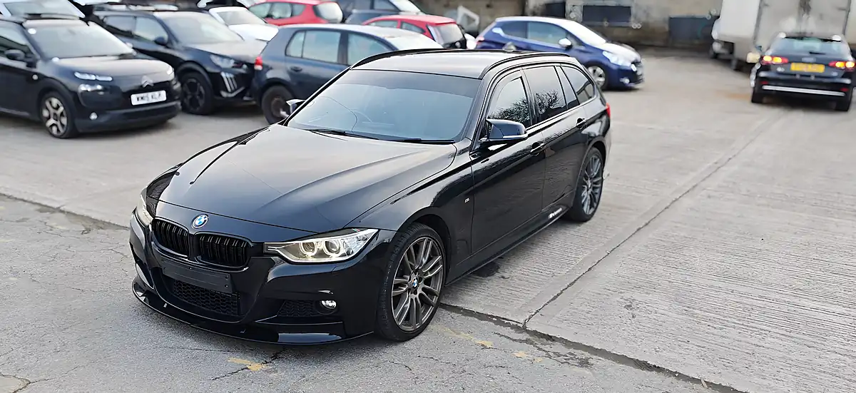 Used 2014 BMW 3 Series Xdrive Obsidian Black Metallic - Interior and Exterior details 15