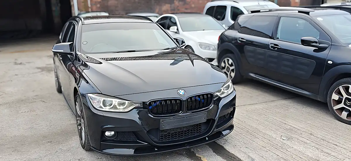 Used 2014 BMW 3 Series Xdrive Obsidian Black Metallic - Interior and Exterior details 3