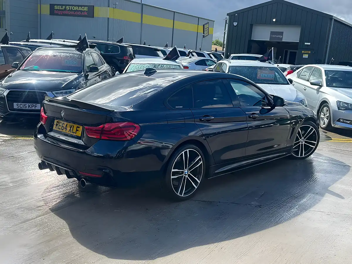 Used 2014 BMW 4 Series Gran Coupe M Sport Black - Interior and Exterior details 11