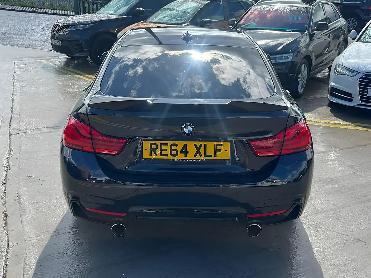Used 2014 BMW 4 Series Gran Coupe M Sport Black - Interior and Exterior details 9