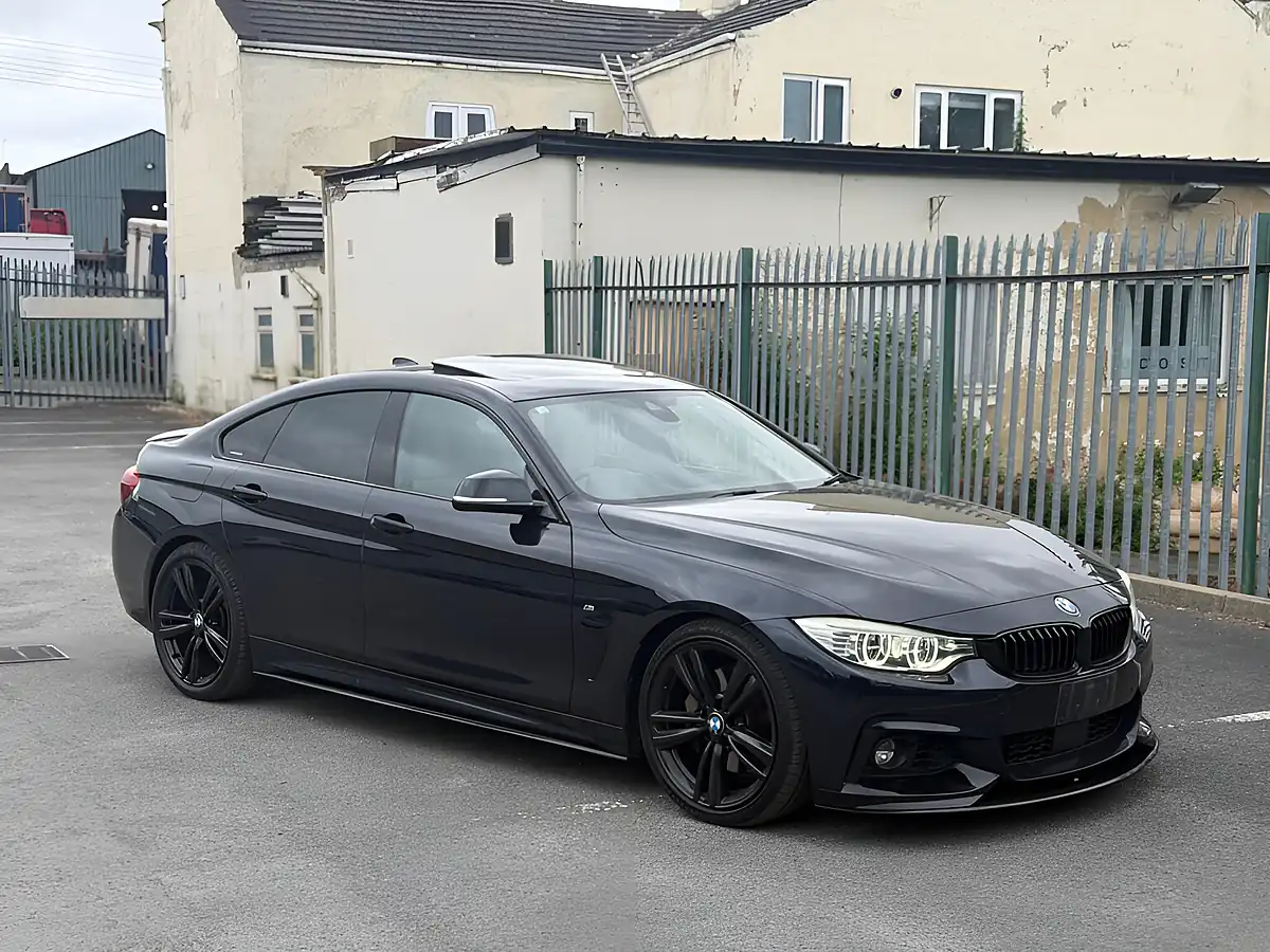 Used 2014 BMW 4 Series Gran Coupe M Sport Black - Front View