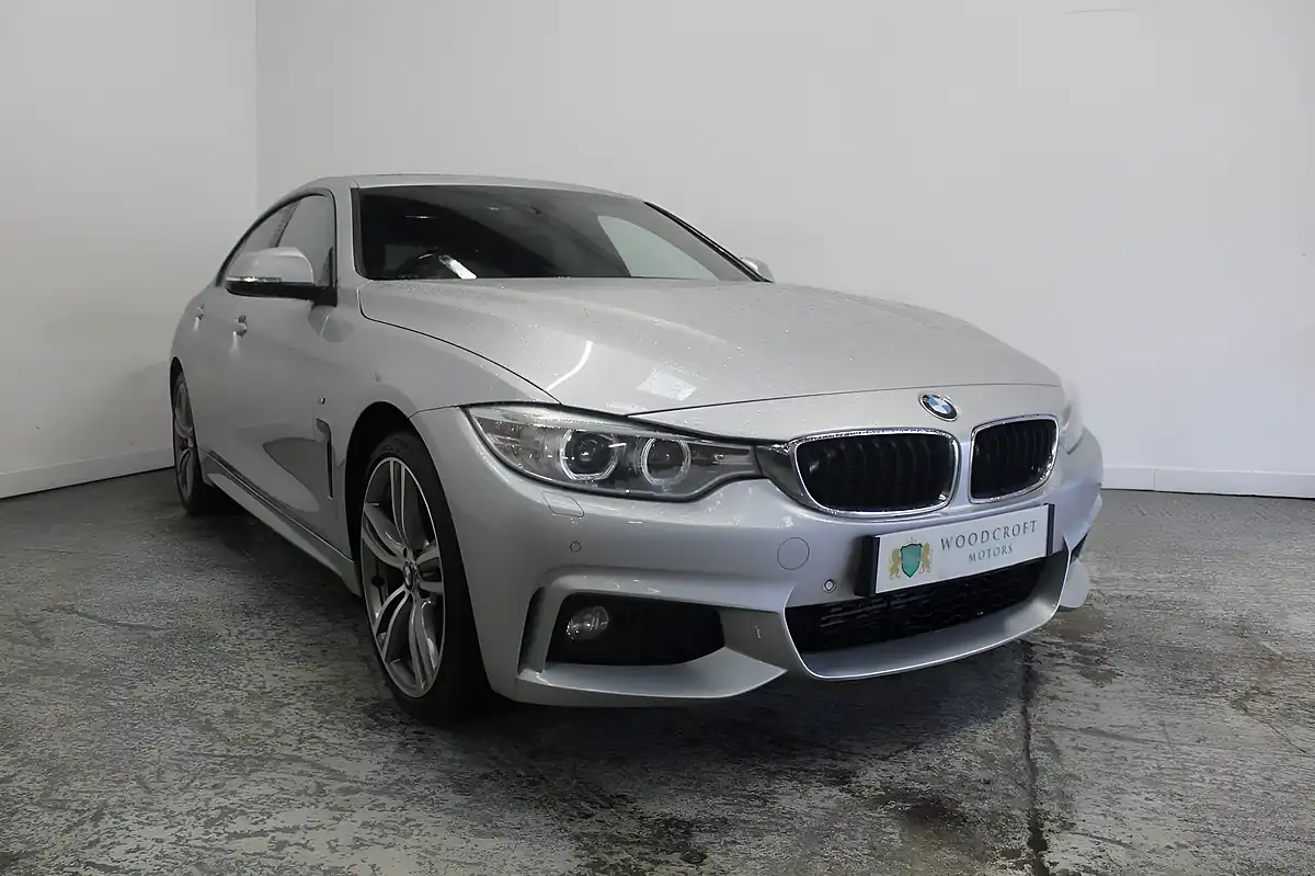 Used 2014 BMW 4 Series Gran Coupe M Sport Silver - Front View