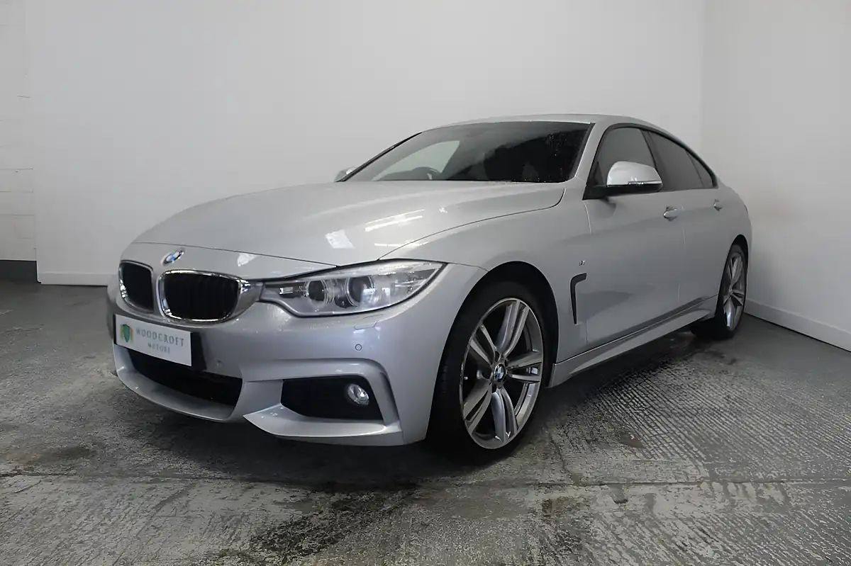 Used 2014 BMW 4 Series Gran Coupe M Sport Silver - Interior and Exterior details 2