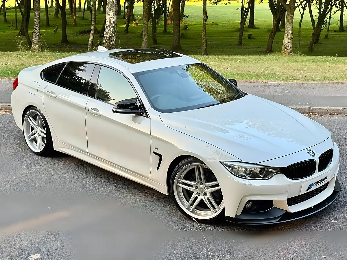 Used 2014 BMW 4 Series Gran Coupe M Sport White - Interior and Exterior details 4