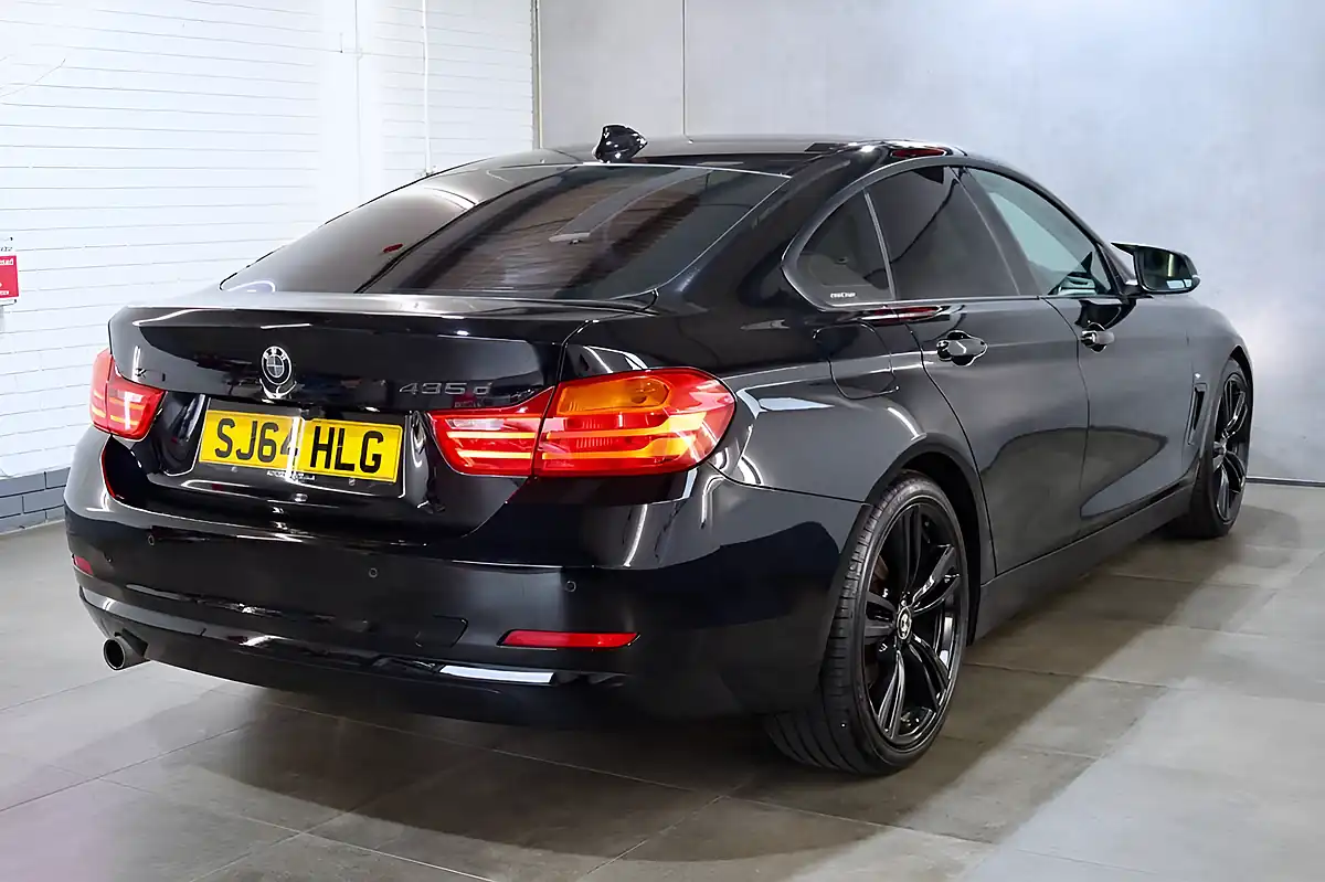 Used 2014 BMW 4 Series Gran Coupe Se Black - Interior and Exterior details 10