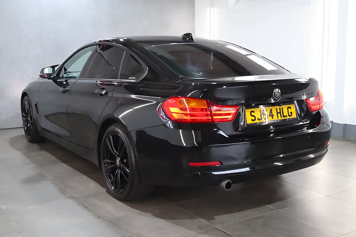 Used 2014 BMW 4 Series Gran Coupe Se Black - Interior and Exterior details 2