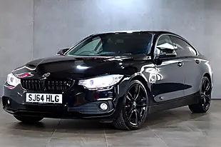 Used 2014 BMW 4 Series Gran Coupe Se Black - Interior and Exterior details 8