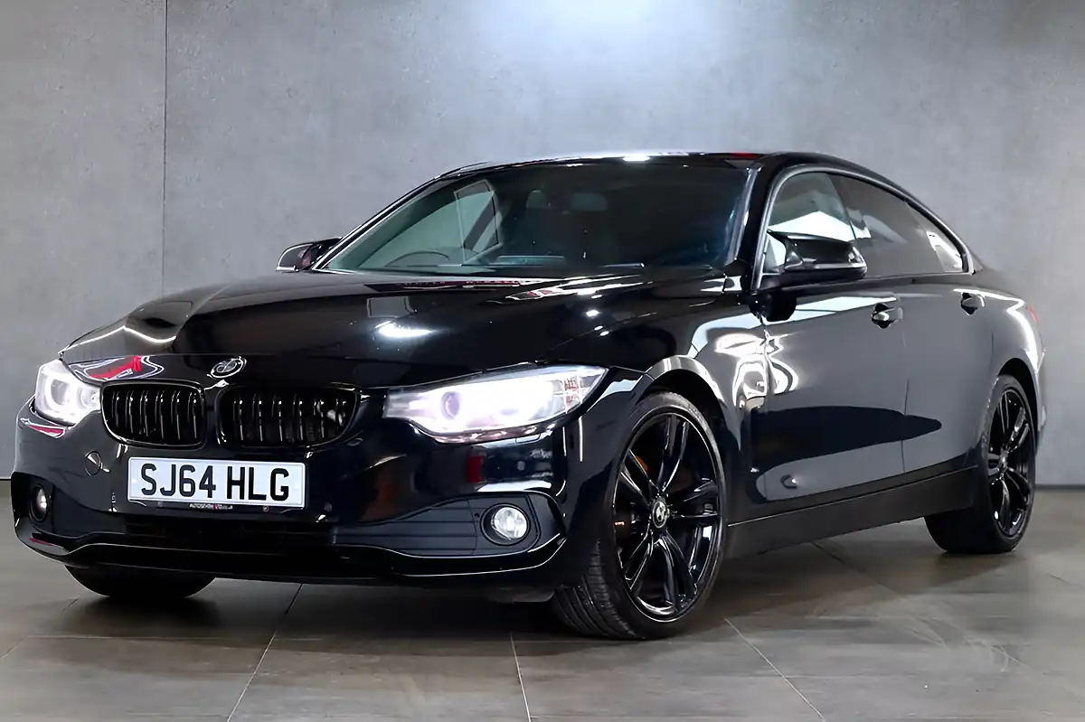 Used 2014 BMW 4 Series Gran Coupe Se Black - Interior and Exterior details 8