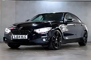 Used 2014 BMW 4 Series Gran Coupe Se Black - Interior and Exterior details 9