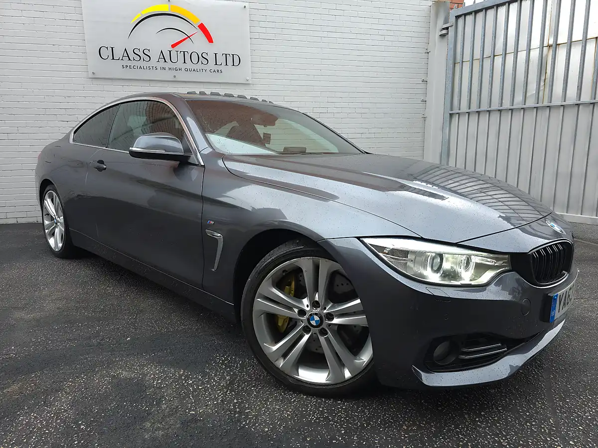 Used 2014 BMW 4 Series Luxury Grey - Front View