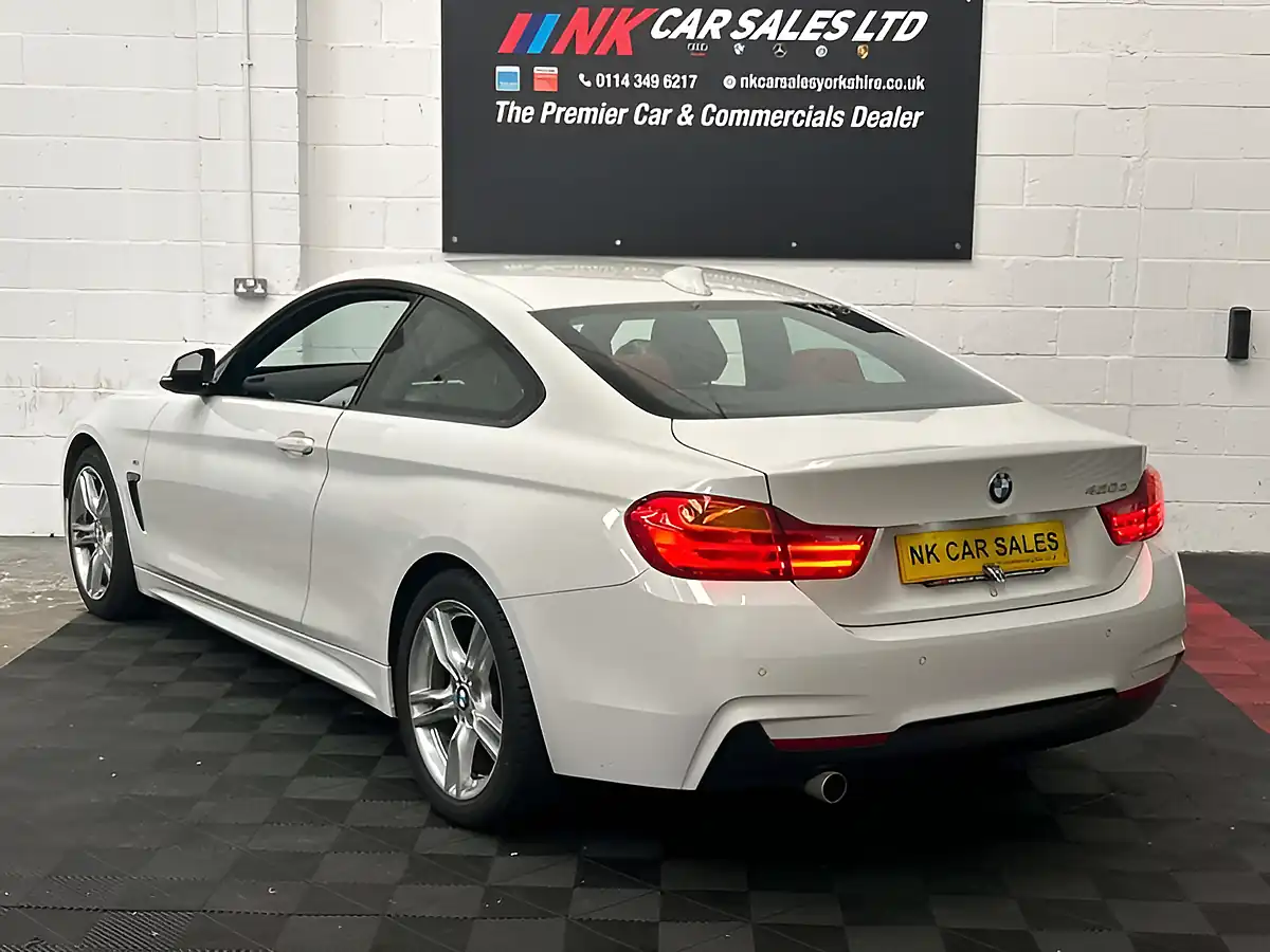 Used 2014 BMW 4 Series M Sport Alpine White - Interior and Exterior details 13
