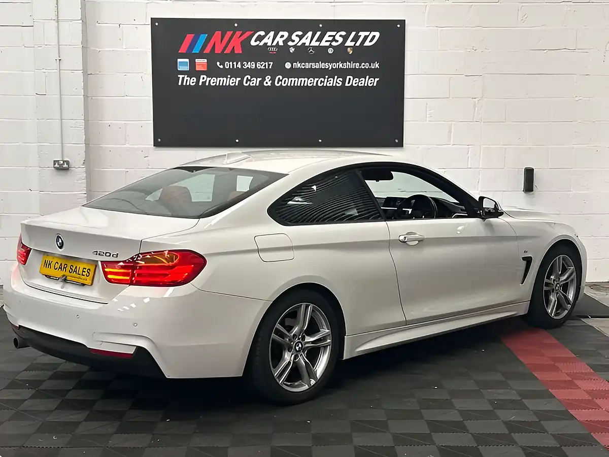 Used 2014 BMW 4 Series M Sport Alpine White - Interior and Exterior details 5