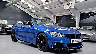 Used 2014 BMW 4 Series M Sport Blue - Interior and Exterior details 10