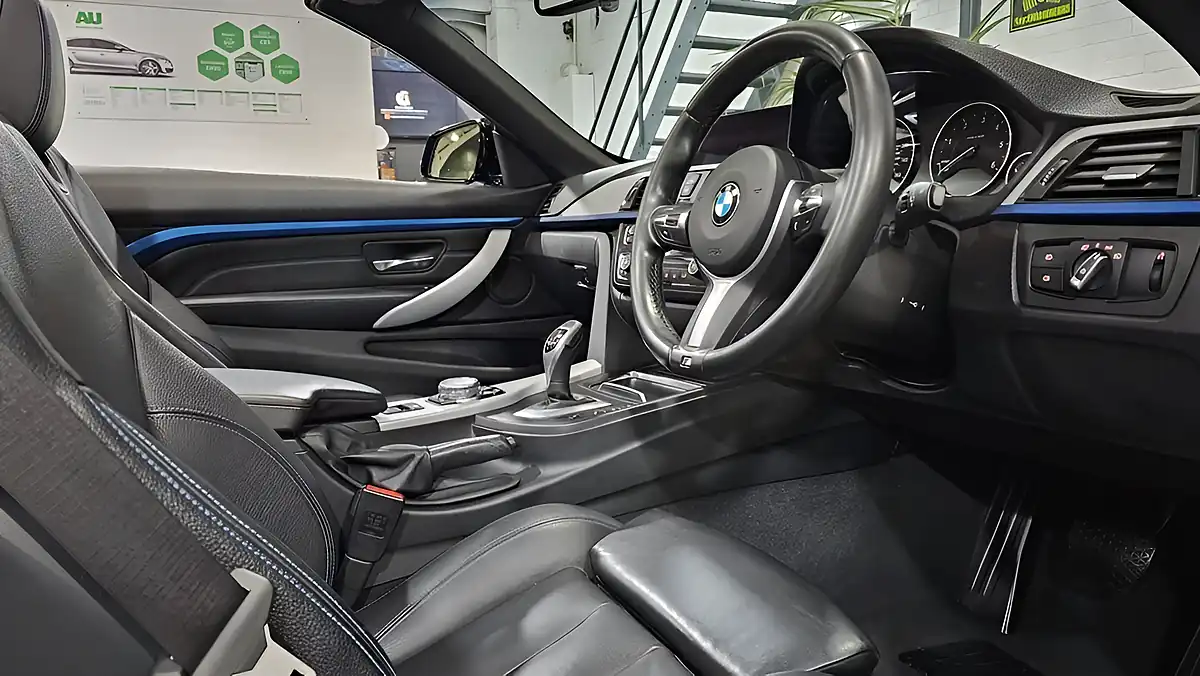 Used 2014 BMW 4 Series M Sport Blue - Interior and Exterior details 12