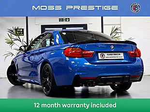 Used 2014 BMW 4 Series M Sport Blue - Interior and Exterior details 2