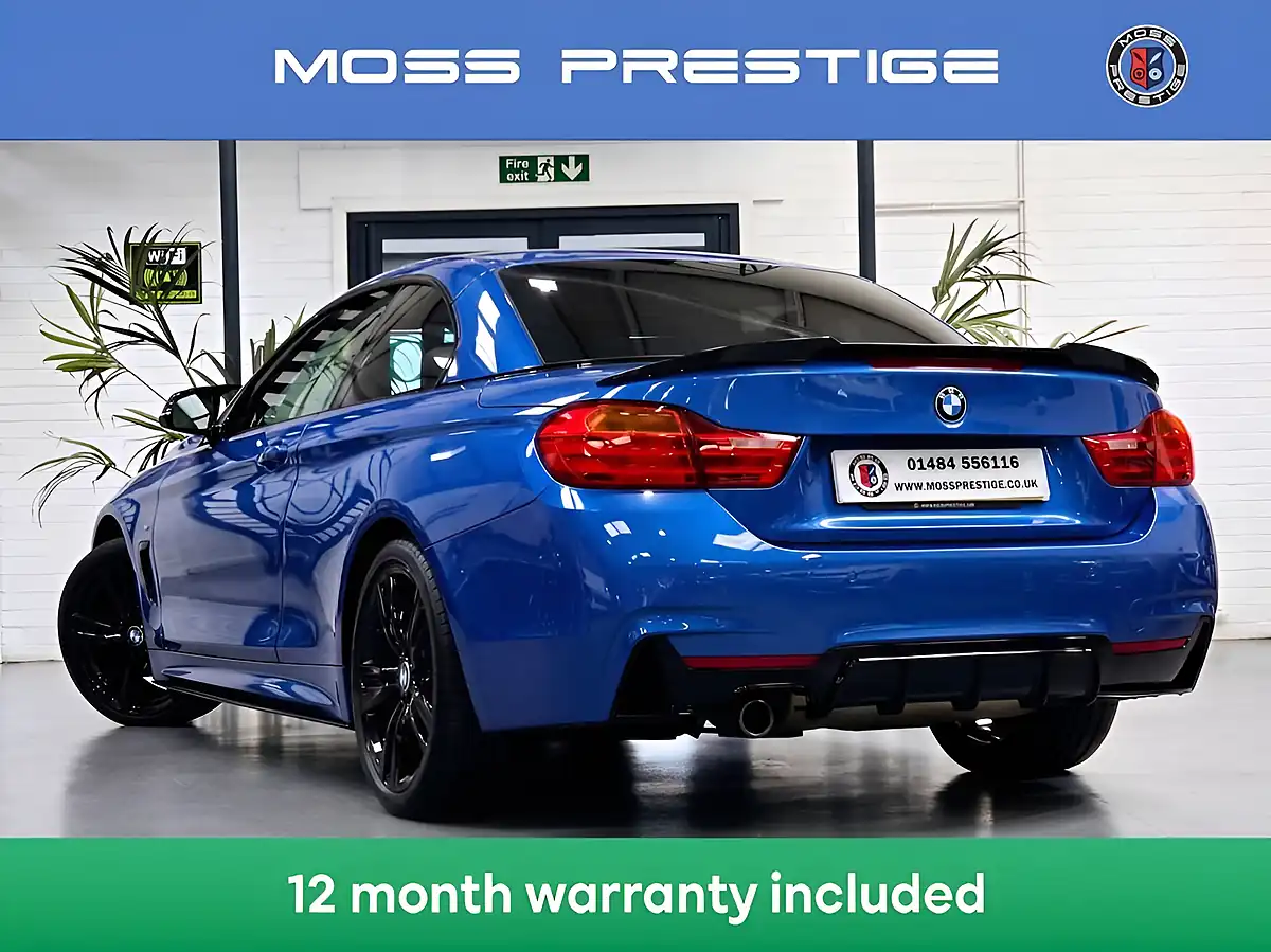 Used 2014 BMW 4 Series M Sport Blue - Interior and Exterior details 2