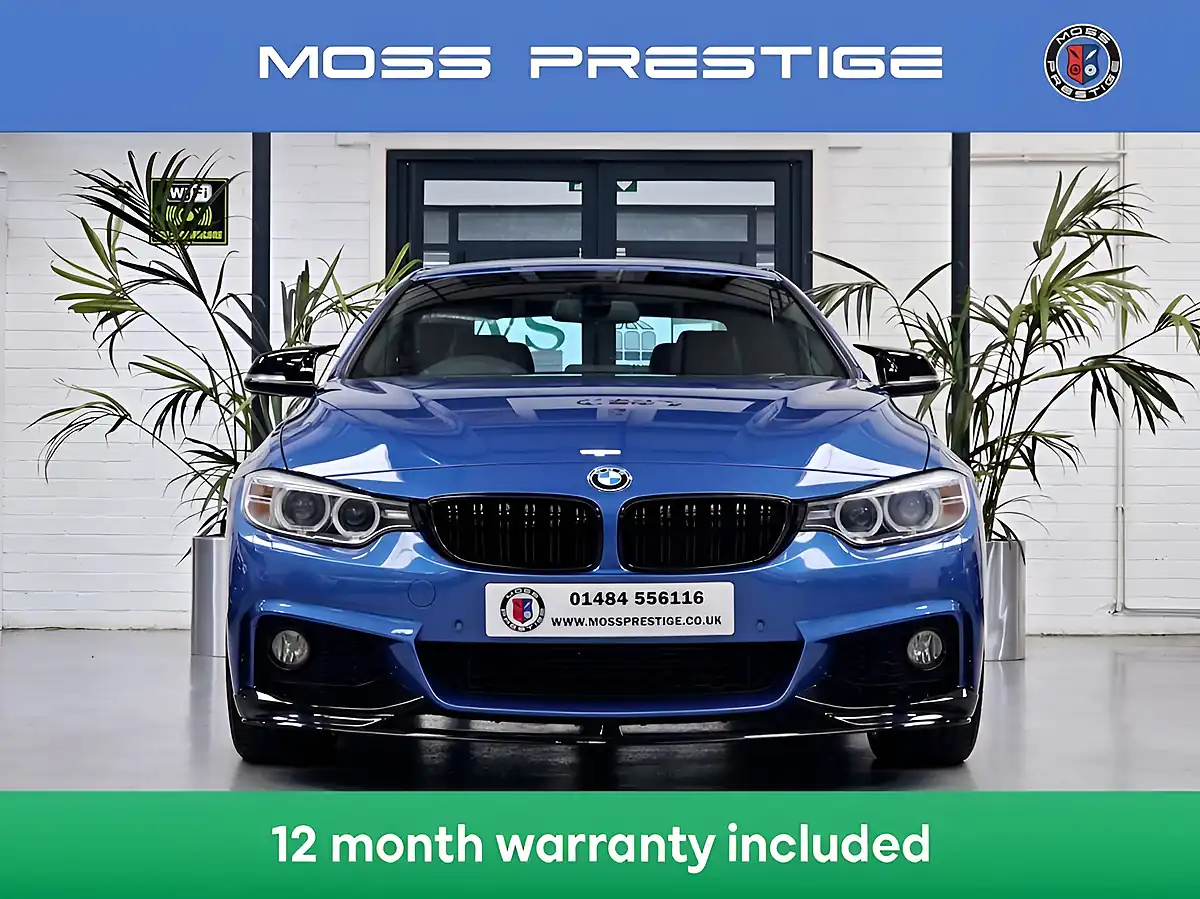 Used 2014 BMW 4 Series M Sport Blue - Interior and Exterior details 4