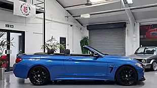Used 2014 BMW 4 Series M Sport Blue - Interior and Exterior details 5