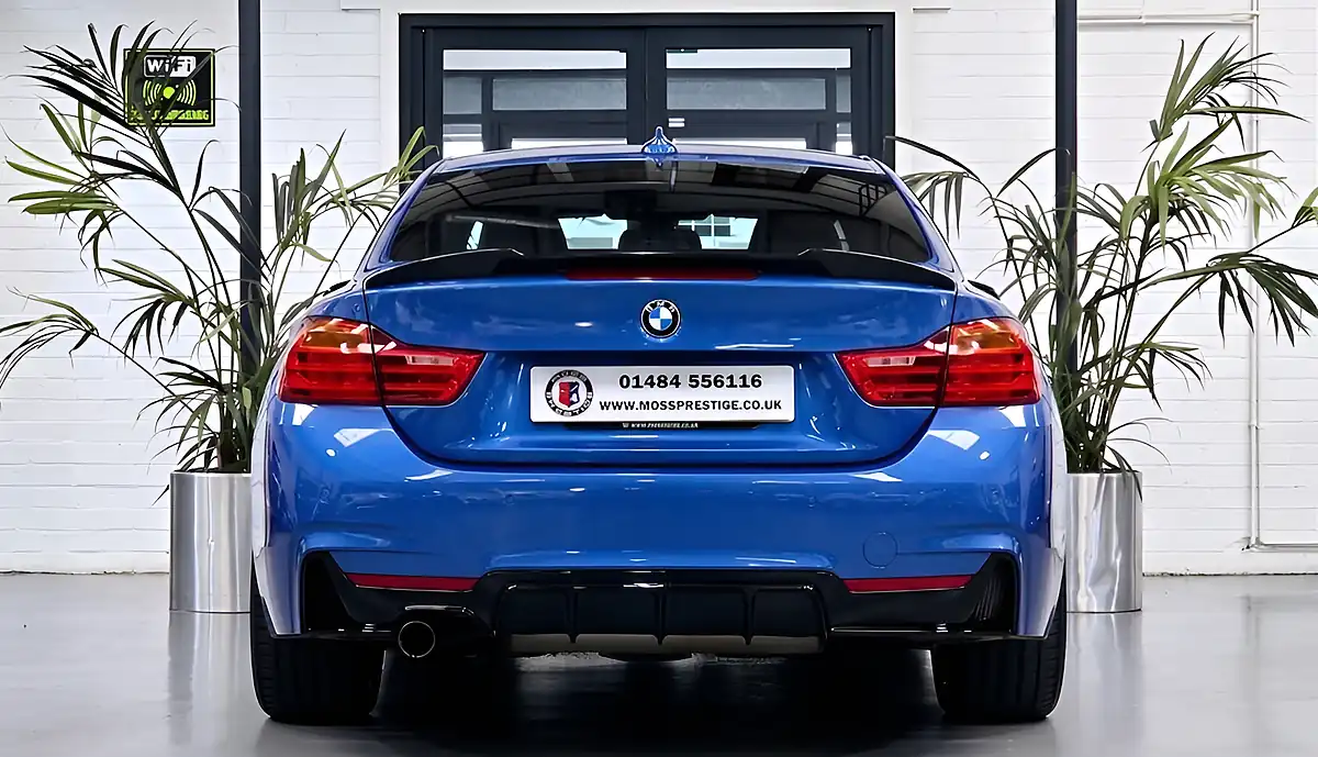 Used 2014 BMW 4 Series M Sport Blue - Interior and Exterior details 7