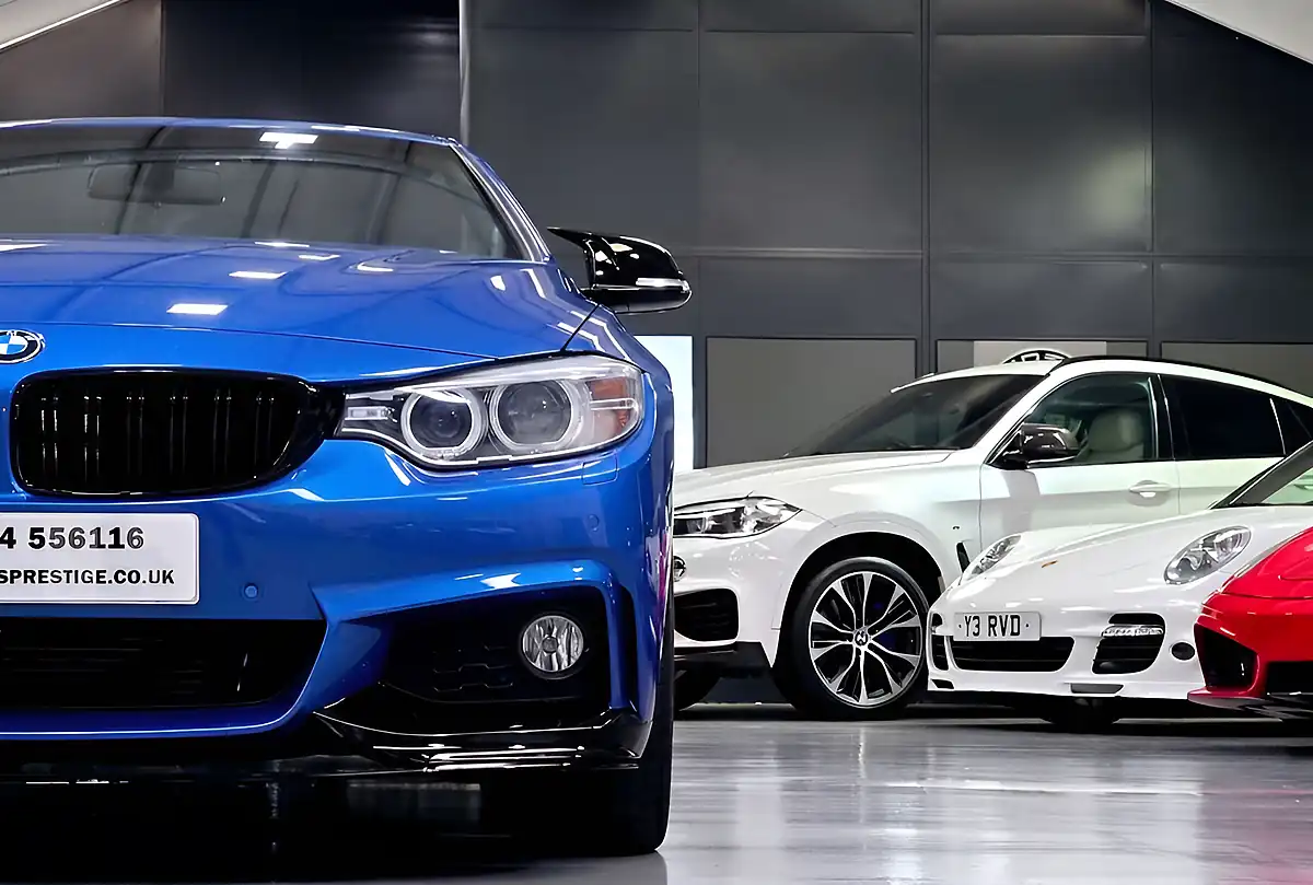 Used 2014 BMW 4 Series M Sport Blue - Interior and Exterior details 8