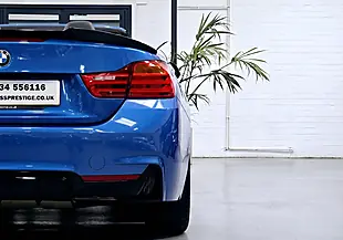 Used 2014 BMW 4 Series M Sport Blue - Interior and Exterior details 9