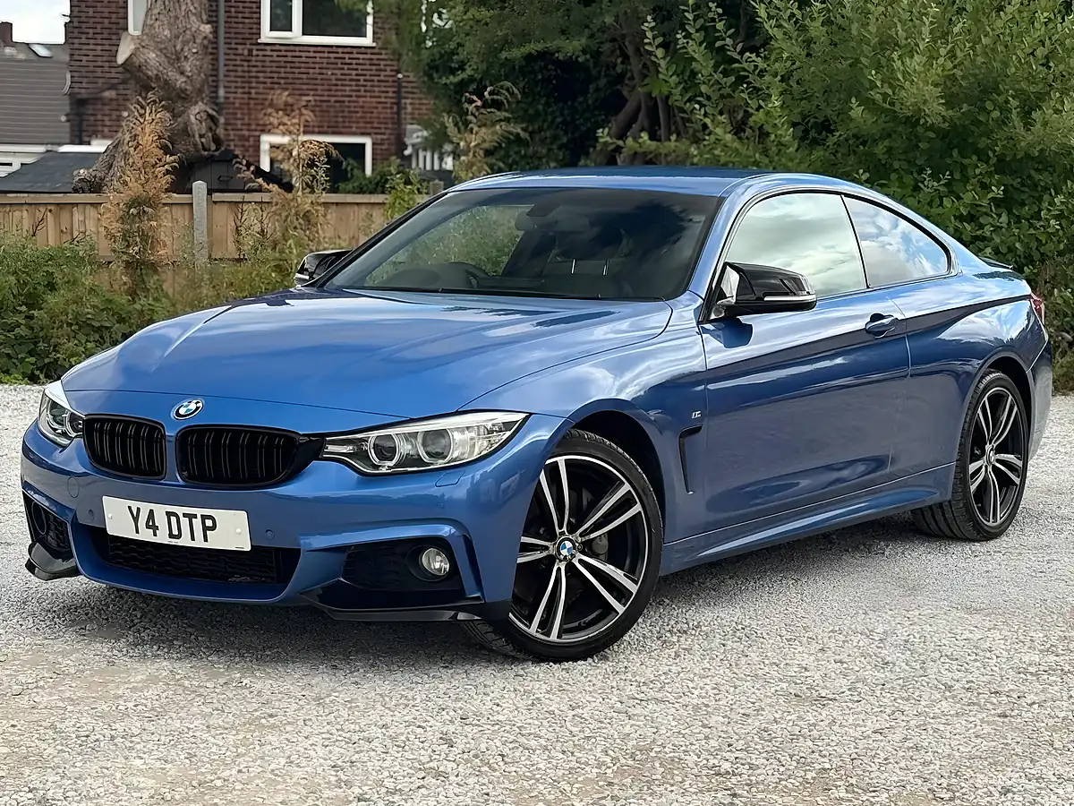 Used 2014 BMW 4 Series M Sport Blue - Interior and Exterior details 2