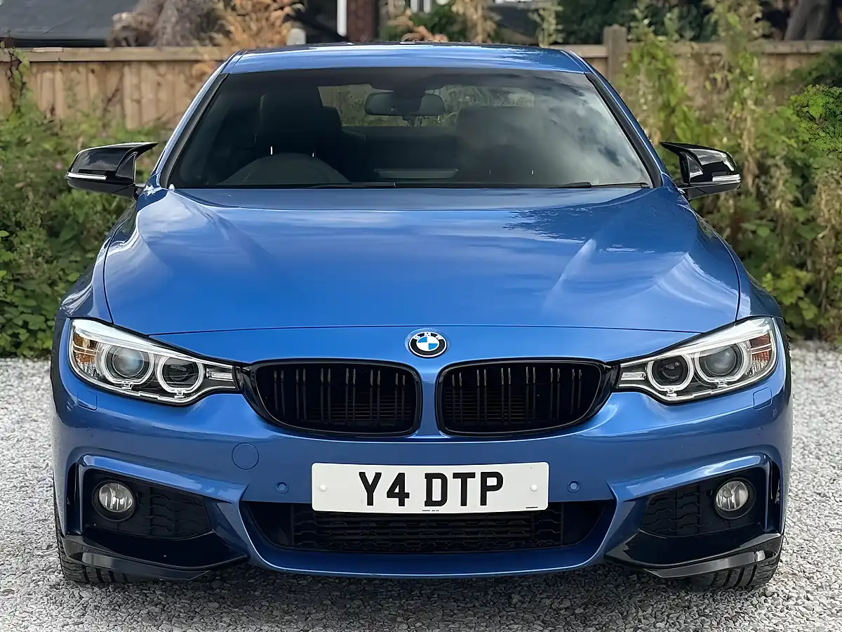 Used 2014 BMW 4 Series M Sport Blue - Interior and Exterior details 5