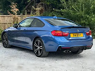 Used 2014 BMW 4 Series M Sport Blue - Interior and Exterior details 7