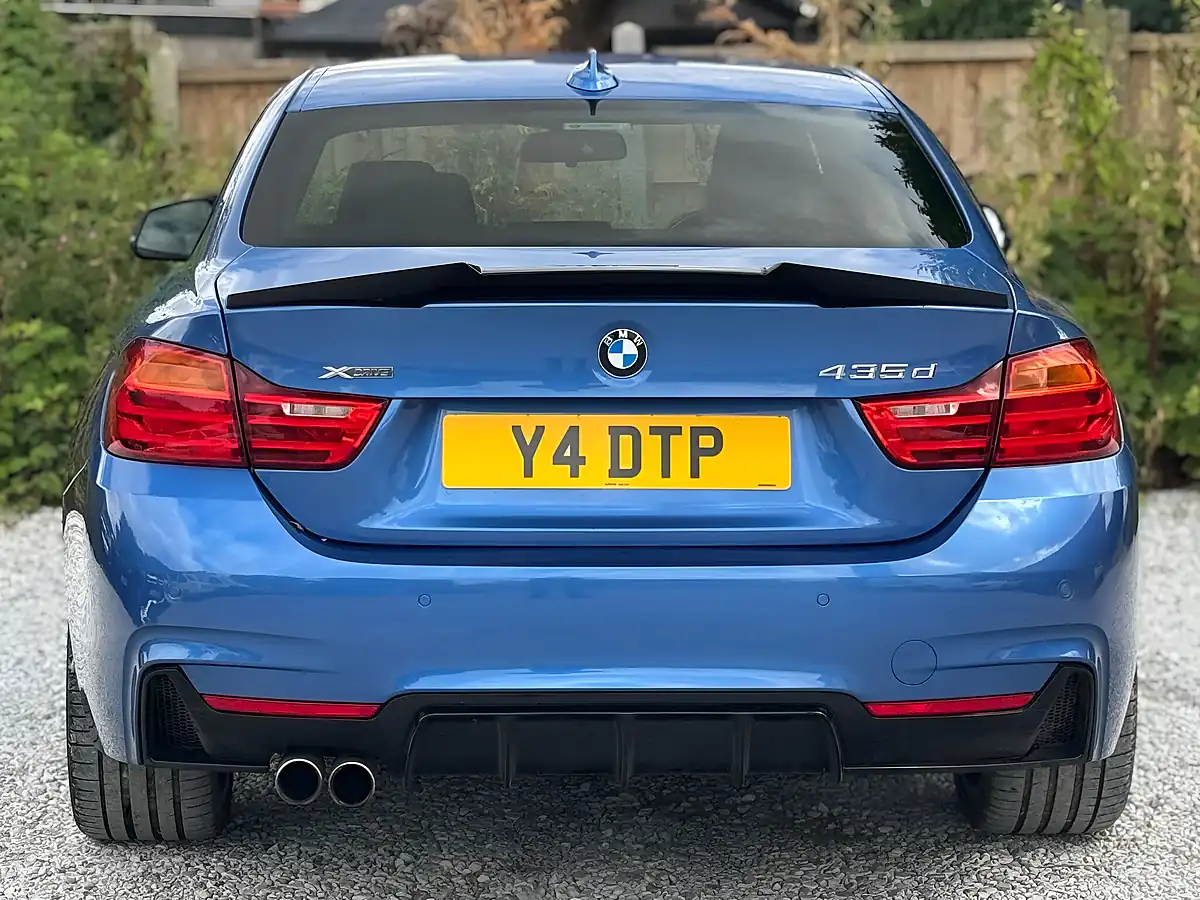 Used 2014 BMW 4 Series M Sport Blue - Interior and Exterior details 8