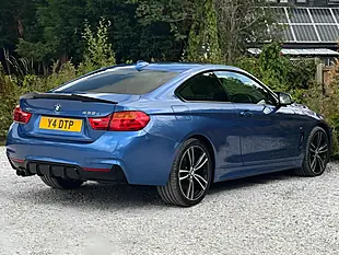 Used 2014 BMW 4 Series M Sport Blue - Interior and Exterior details 9