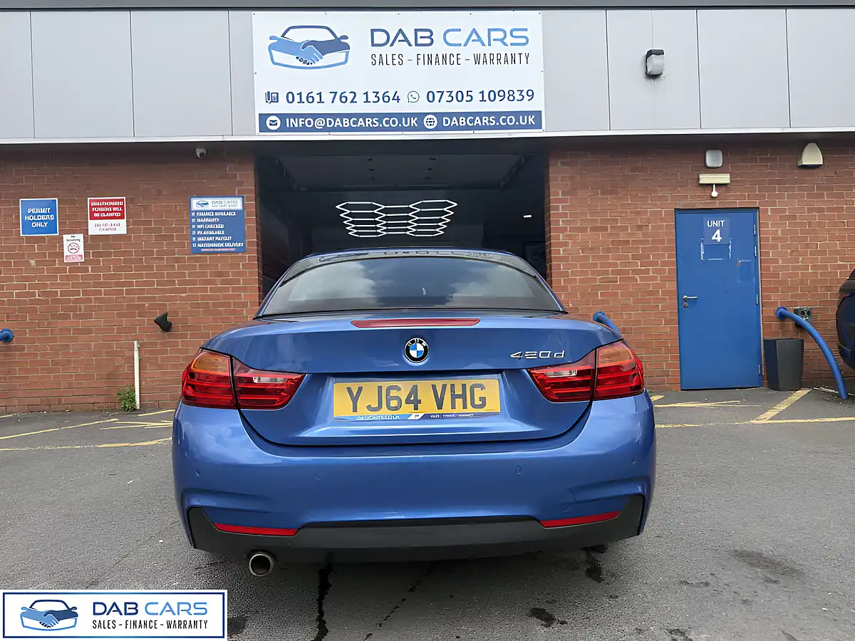 Used 2014 BMW 4 Series M Sport Blue - Interior and Exterior details 11
