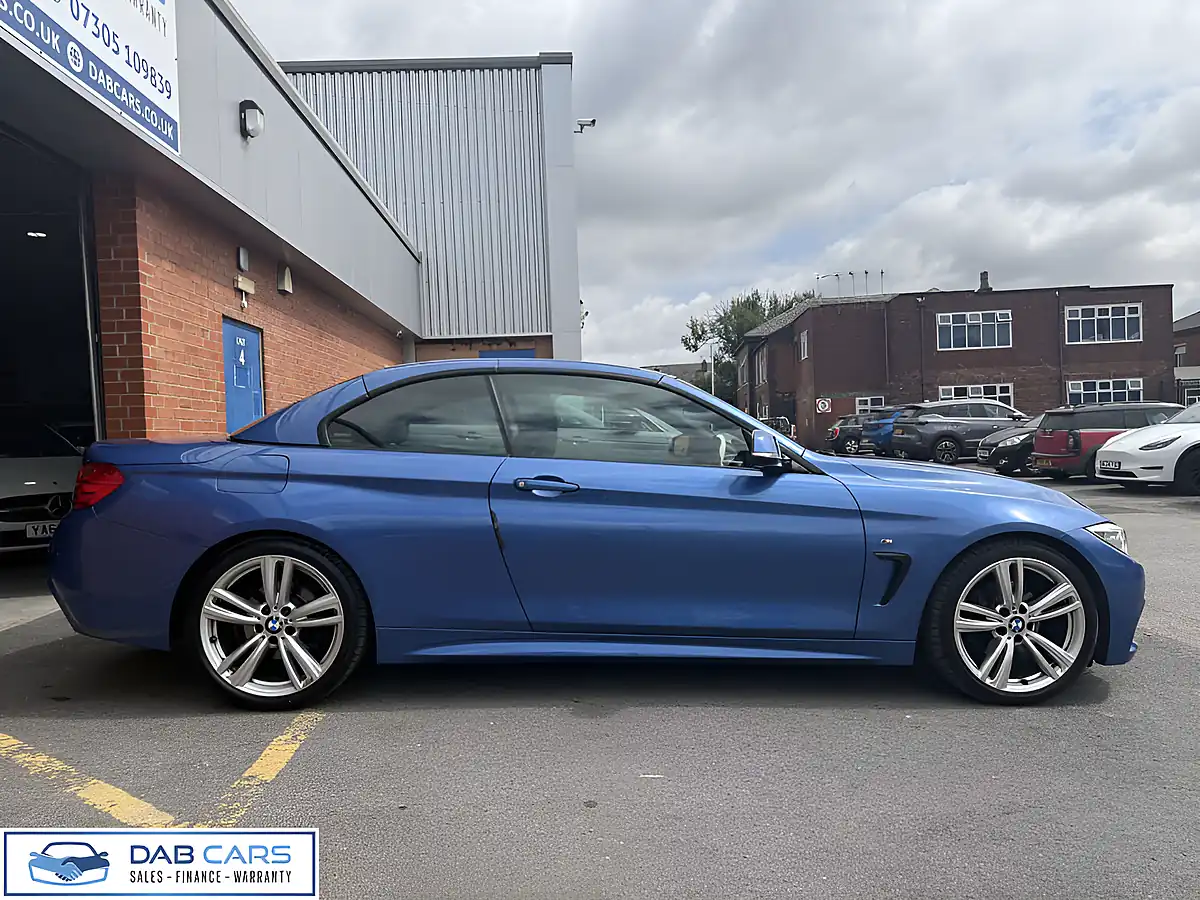 Used 2014 BMW 4 Series M Sport Blue - Interior and Exterior details 12