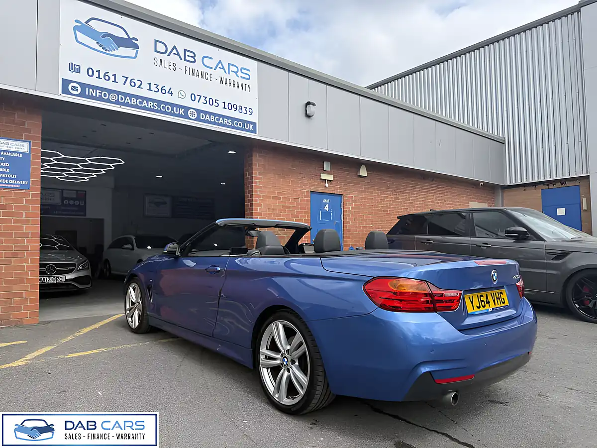 Used 2014 BMW 4 Series M Sport Blue - Interior and Exterior details 2