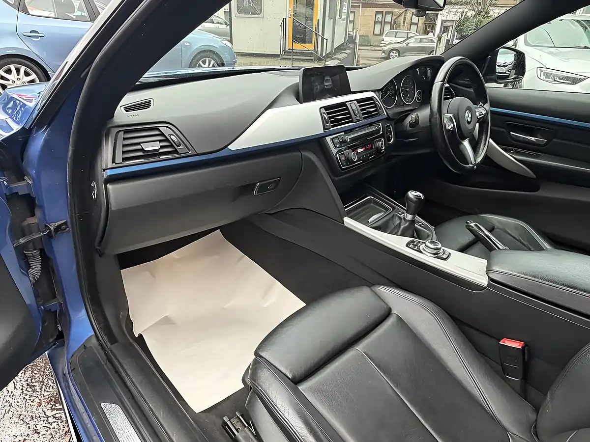 Used 2014 BMW 4 Series M Sport Blue - Interior and Exterior details 13