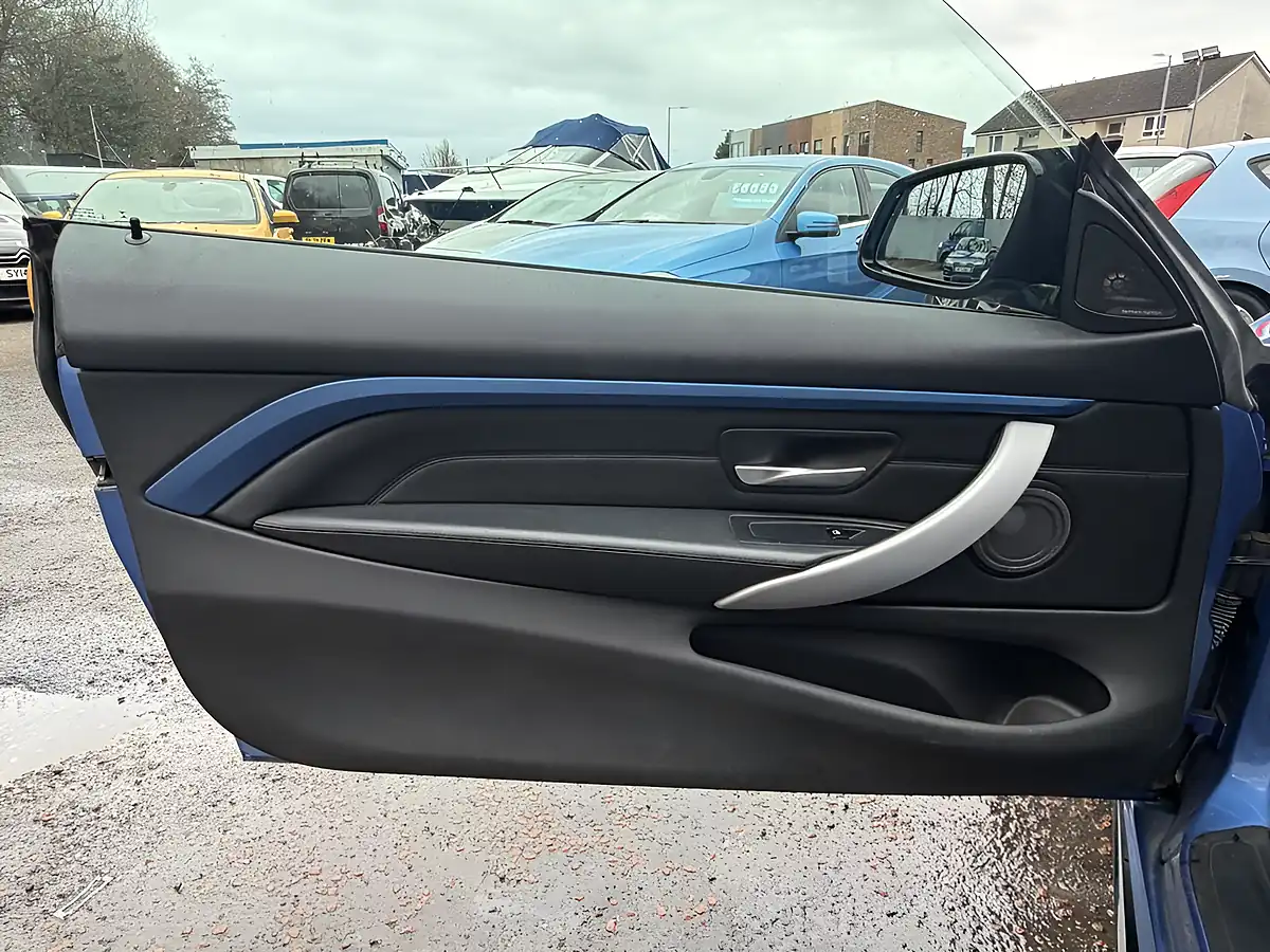 Used 2014 BMW 4 Series M Sport Blue - Interior and Exterior details 15