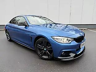 Used 2014 BMW 4 Series M Sport Blue - Interior and Exterior details 2