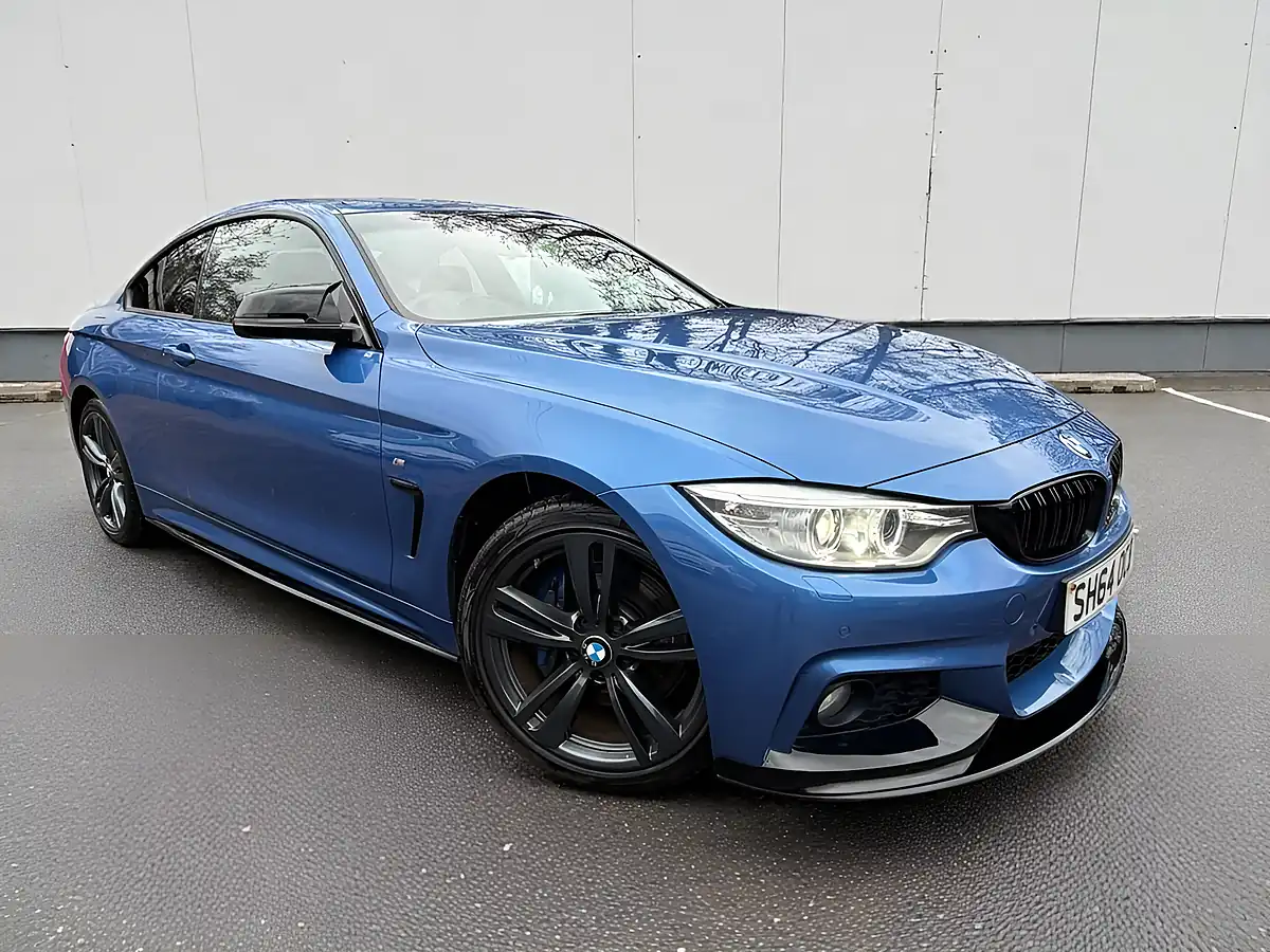 Used 2014 BMW 4 Series M Sport Blue - Interior and Exterior details 2