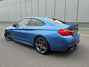 Used 2014 BMW 4 Series M Sport Blue - Interior and Exterior details 5