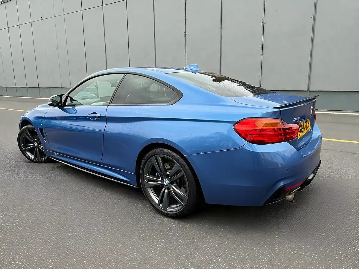 Used 2014 BMW 4 Series M Sport Blue - Interior and Exterior details 5