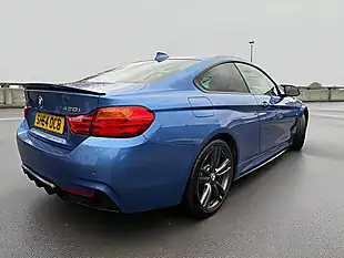 Used 2014 BMW 4 Series M Sport Blue - Interior and Exterior details 6