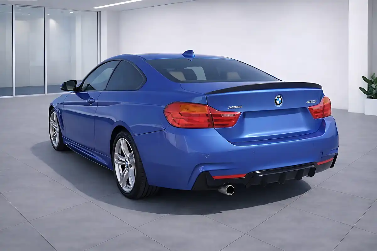 Used 2014 BMW 4 Series M Sport Estoril Blue - Interior and Exterior details 4