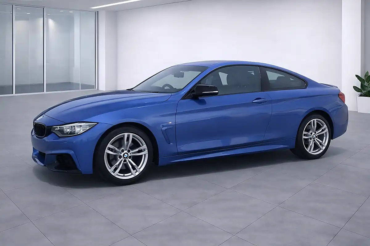 Used 2014 BMW 4 Series M Sport Estoril Blue - Interior and Exterior details 5