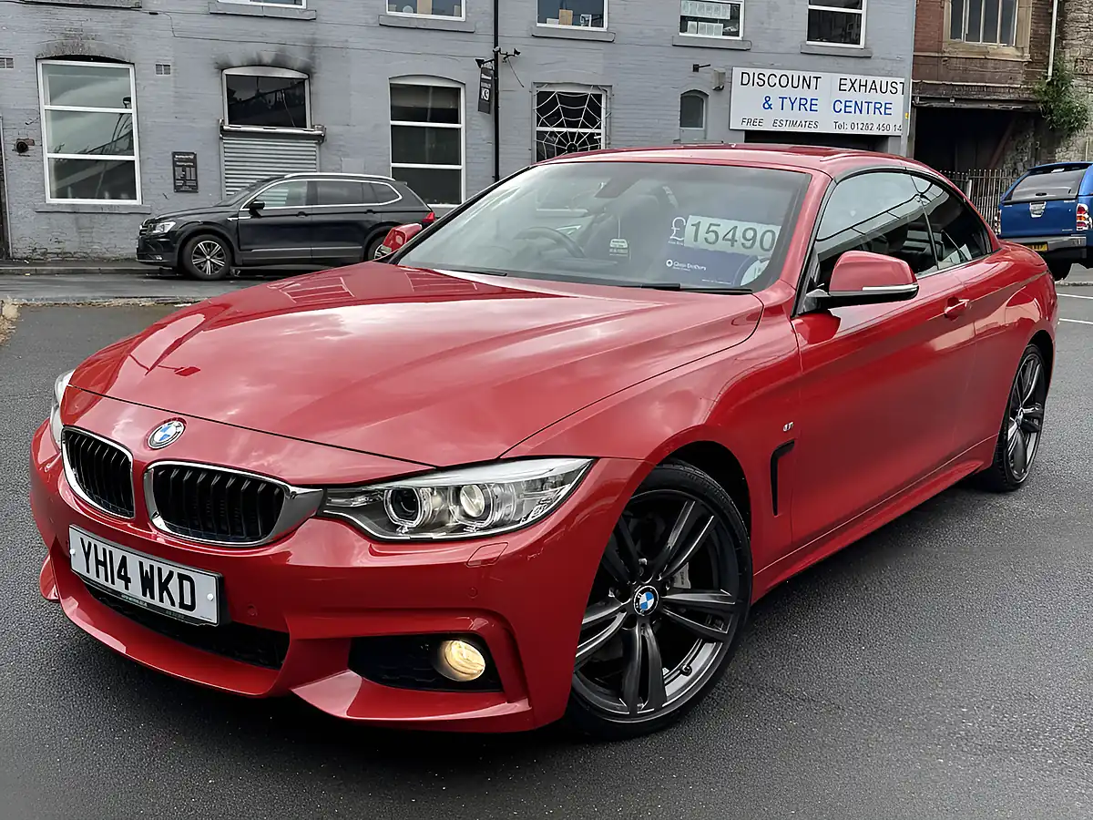 Used 2014 BMW 4 Series M Sport Red - Interior and Exterior details 14