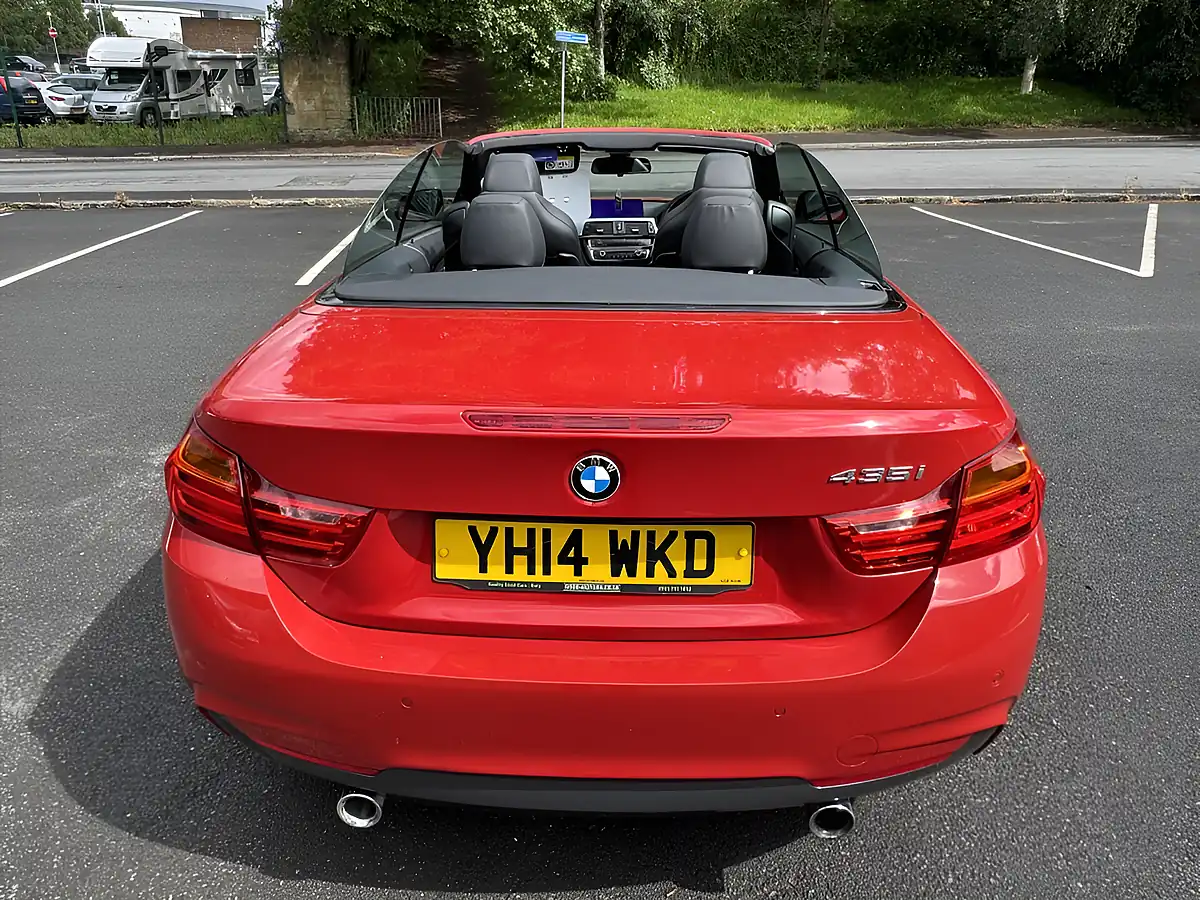 Used 2014 BMW 4 Series M Sport Red - Interior and Exterior details 8