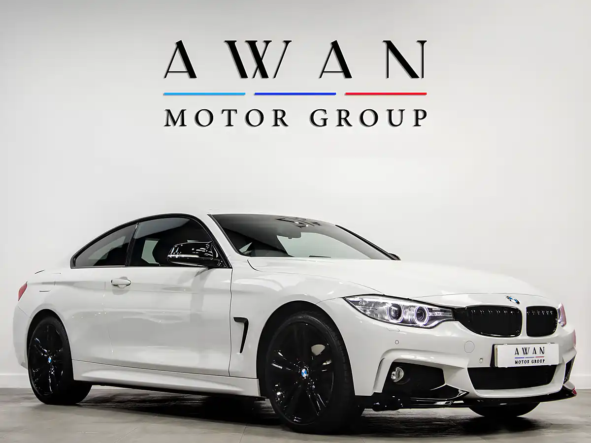 Used 2014 BMW 4 Series M Sport White - Front View