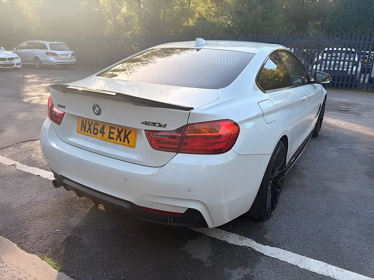 Used 2014 BMW 4 Series M Sport White - Interior and Exterior details 10