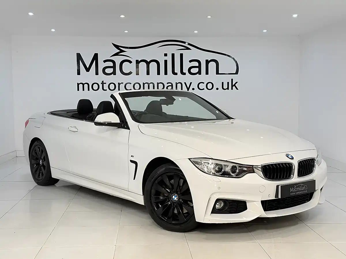 Used 2014 BMW 4 Series M Sport White - Front View