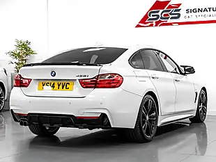 Used 2014 BMW 428i Gran Coupe M Sport Alpine White - Interior and Exterior details 3